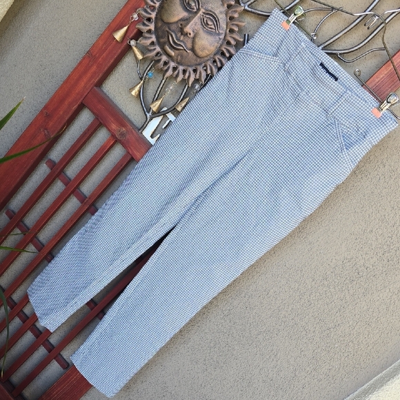 Hilary Radley Black and White Stretch Pants - Picture 5 of 8